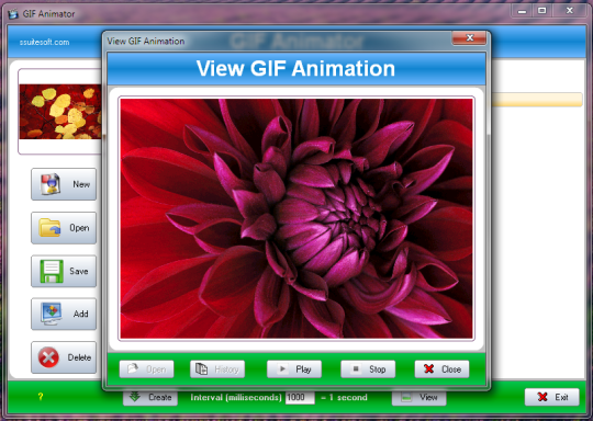 SSuite Office - Gif Animator