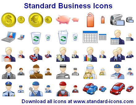 Standard Business Icons
