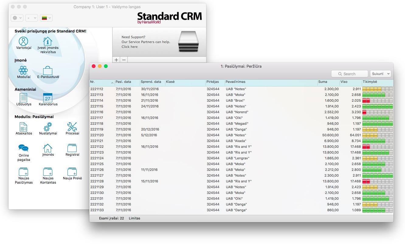 Standard CRM
