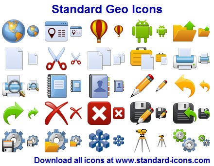 Standard Geo Icons