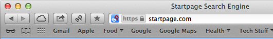 StartPage HTTPS Search for Safari