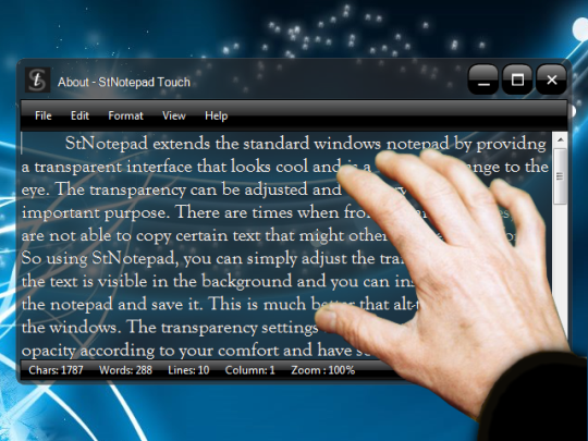 StNotepad Touch