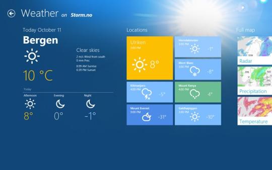 Storm for Windows 8