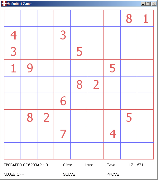 Sudoku 17