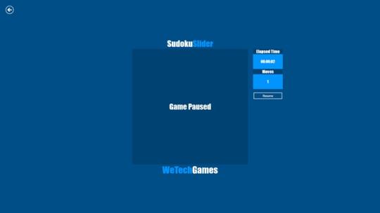 Sudoku Slider for Windows 8