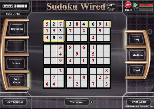 Sudoku Wired Game 2