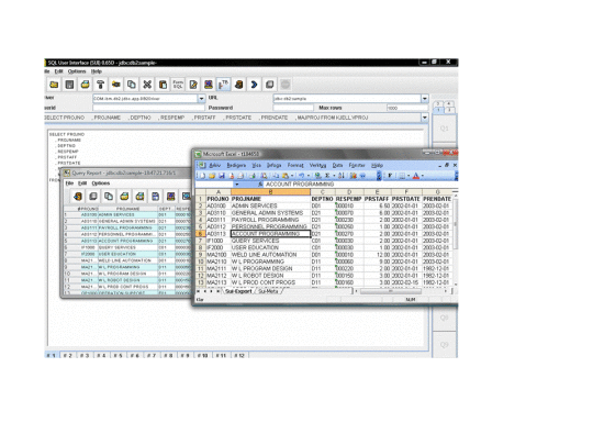 SUI (SQL User Interface)