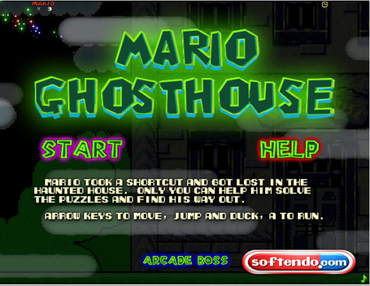 Super Mario Ghosthouse