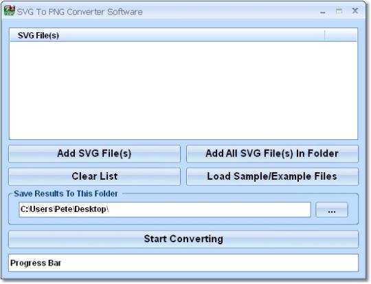 SVG To PNG Converter Software