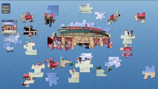 SVP MLB Angels Stadium Puzzle