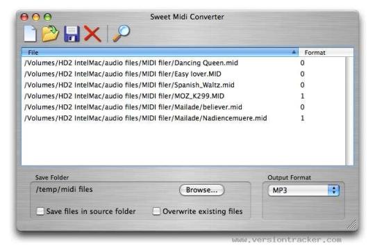 Sweet MIDI Converter