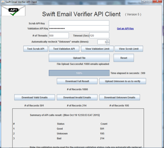 Swift Email Verifier API Client