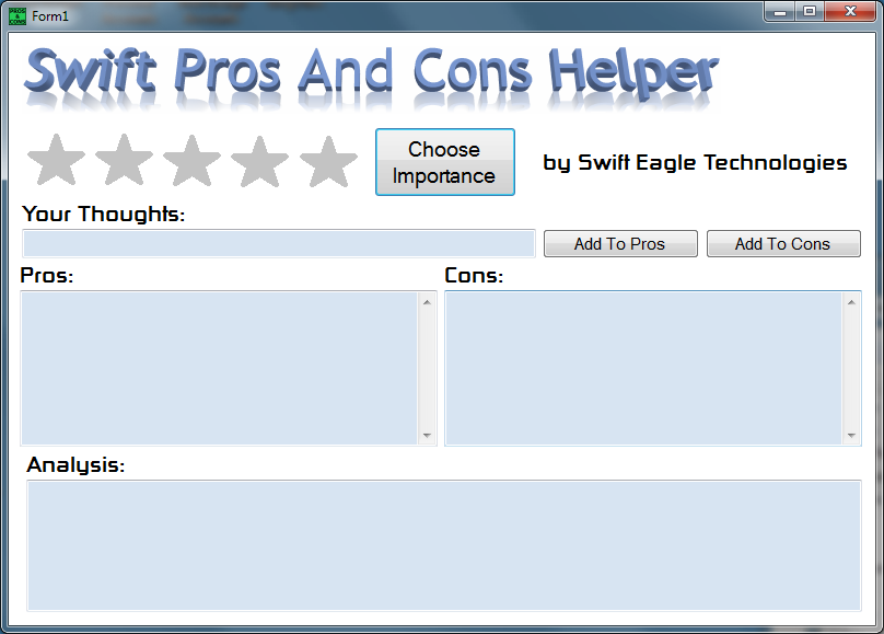 Swift Pros And Cons Helper