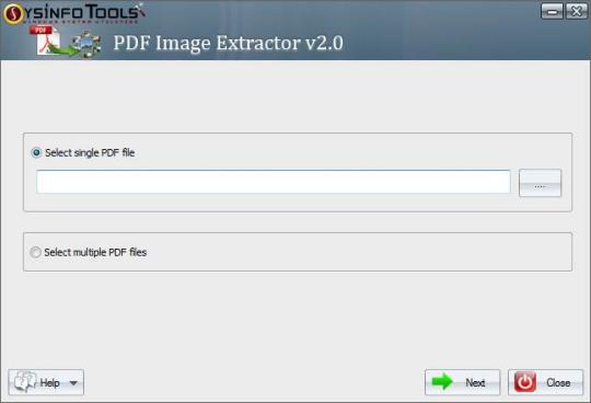 SysInfo Tools PDF Image Extractor
