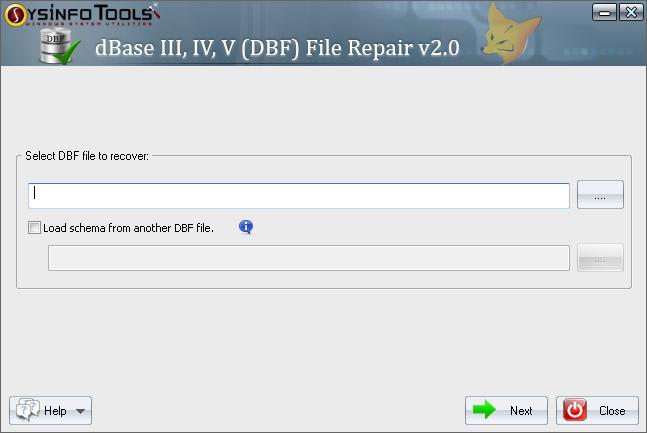 SysInfoTools DBF Recovery