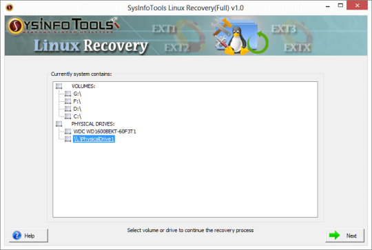 SysInfoTools Linux Recovery