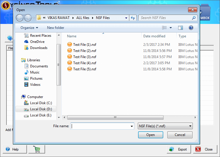SysInfoTools NSF to MBOX Converter