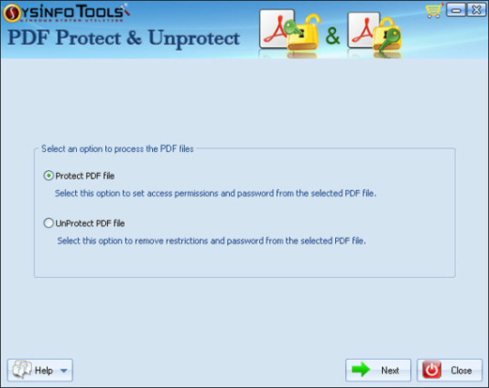 SysInfoTools PDF Protect and Unprotect