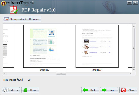 SysInfoTools PDF Repair Tool