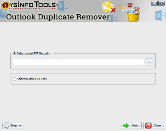 SysInfoTools PST Duplicate Remover