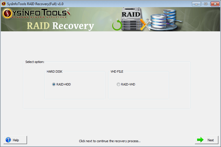 SysInfoTools RAID Recovery