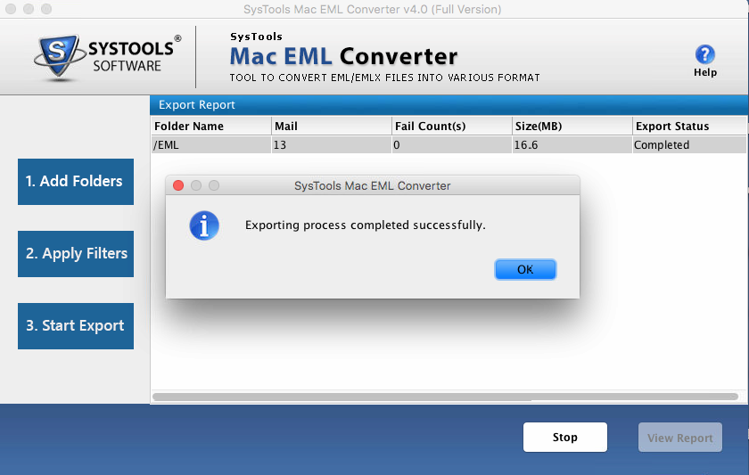 SysTools Mac EML Converter