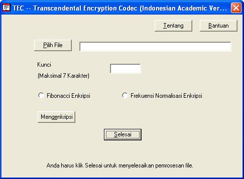 T.E.C. Academic Version Indonesian