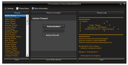 T3 Visual Basic Theme Archive
