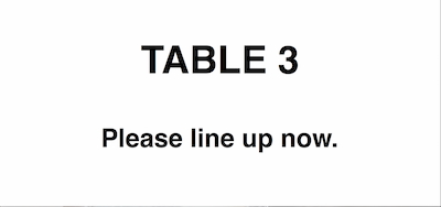 Table Caller