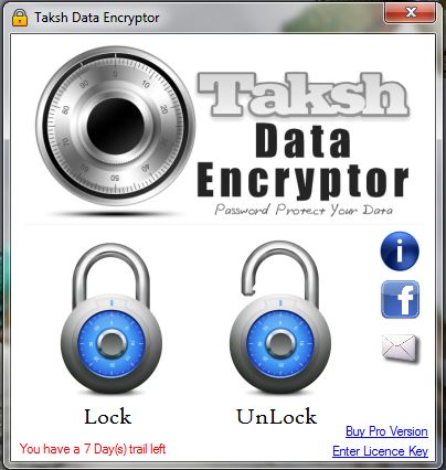Taksh Data Encryptor