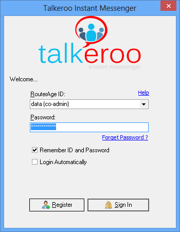 Talkeroo Instant Messenger