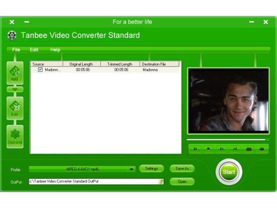 Tanbee Video Converter Standard