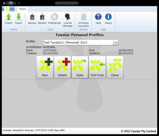 Taxstar 2 Personal Edition (32-bit)