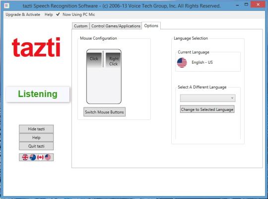 Tazti Speech Recognition Software for Windows 7, 8, 8.1 (64-bit)
