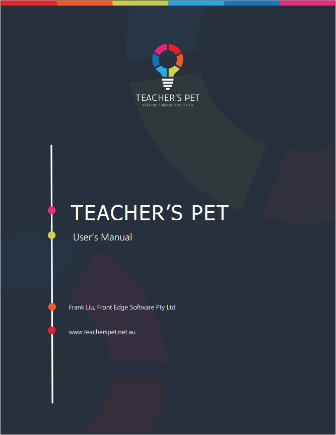 Teacher's Pet User's Manual