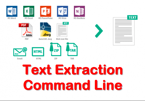 Text Extraction Command Line
