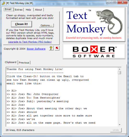 Text Monkey Lite