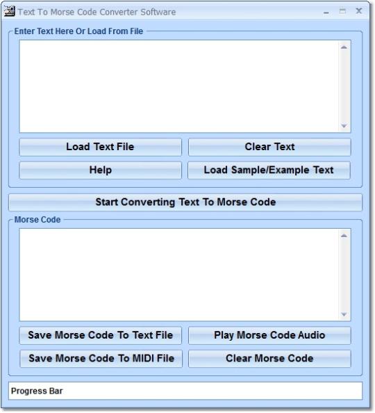 Text To Morse Code Converter Software
