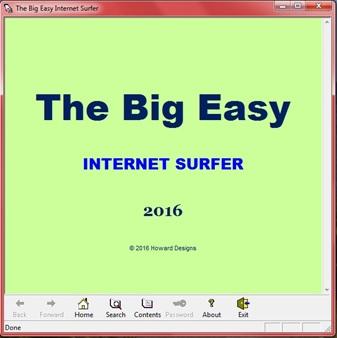 The Big Easy Internet Surfer