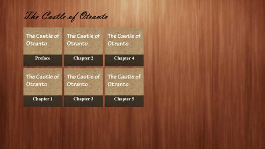 The Castle of Otranto eBook for Windows 8