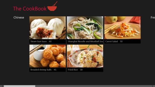 The CookBook for Windows 8