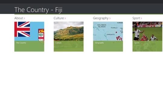 The Country - Fiji for Windows 8