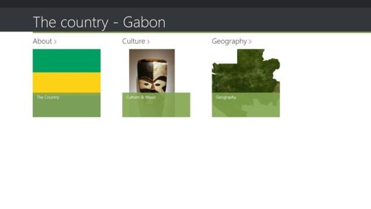 The country - Gabon for Windows 8