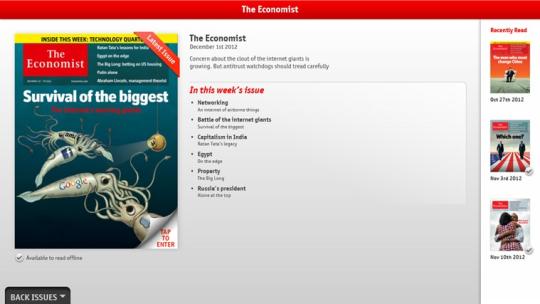 The Economist on Windows
