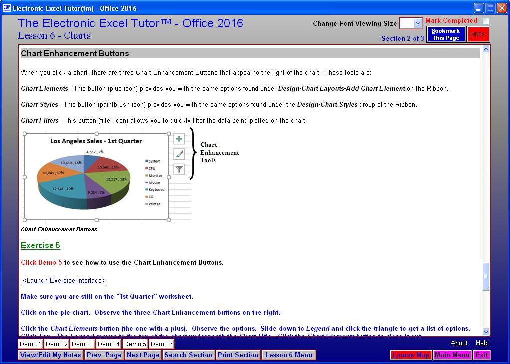 The Electronic Excel Tutor Office 2016