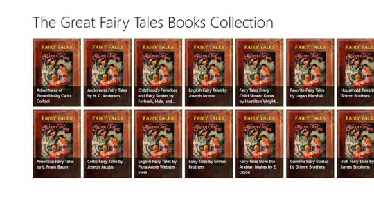 The Great Fairy Tales Books Collection