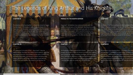 The Legends of King Arthur and His Knights for Windows 8