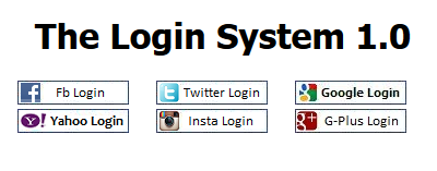The Login System