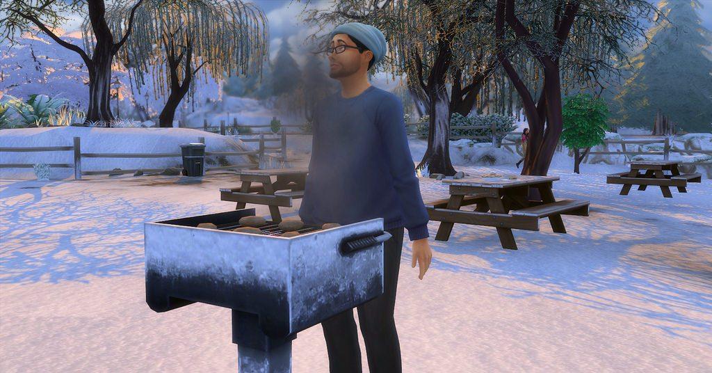 The Sims 4 First Snow Mod