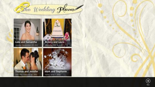 The Wedding Planner for Windows 8